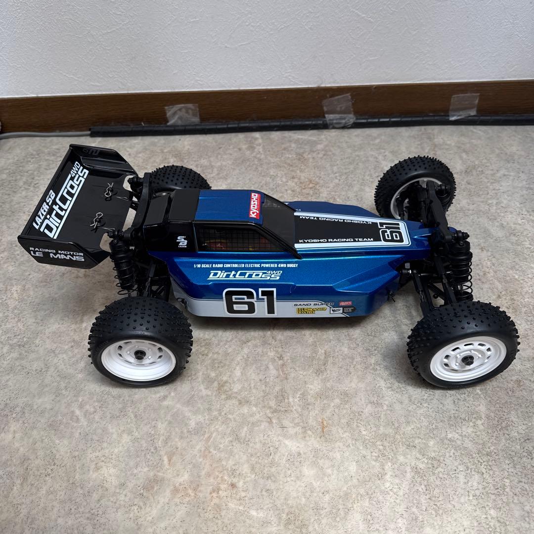 京商4WDバギーレーザーSBダートクロスシャーシ(メカ無し)