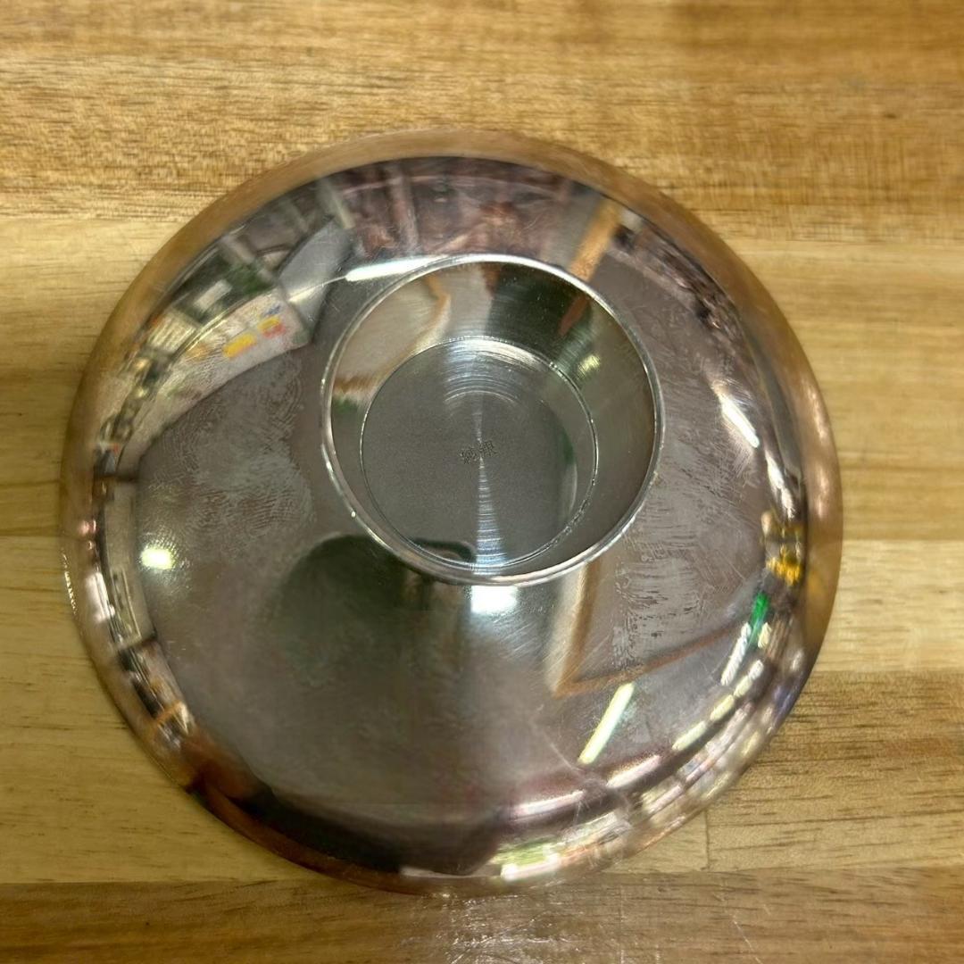 純銀 盃 2点セット 約114g 純銀刻印あり 名入れあり 銀杯 銀製 工芸品