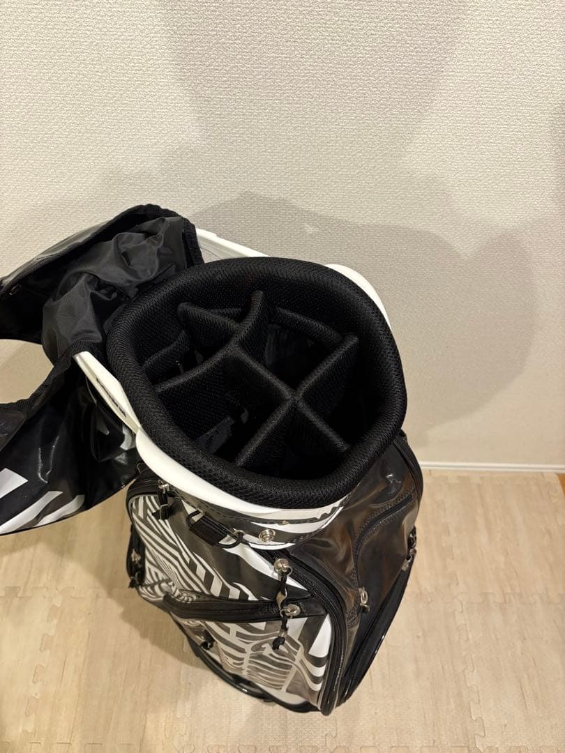 みも　Admiral ゴルフバッグ・キャディバッグ ゼブラ柄