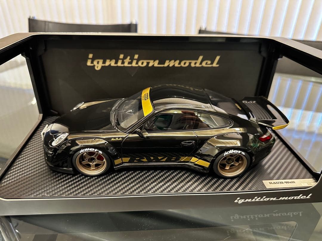 RWB997 Ignition Model ブラック1/18