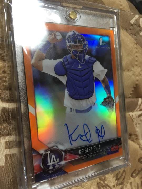 KEIBERT RUIZ ボウマン 直筆サインカード 激レア 25枚限定 MLB