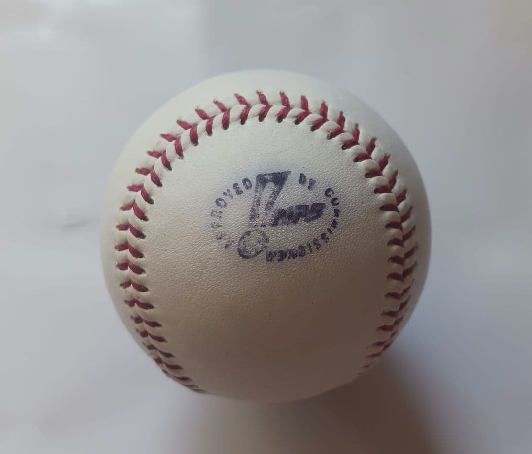 NPB公式球。元ロッテ。村田兆治氏直筆サインボール。マサカリ投法。名球会。