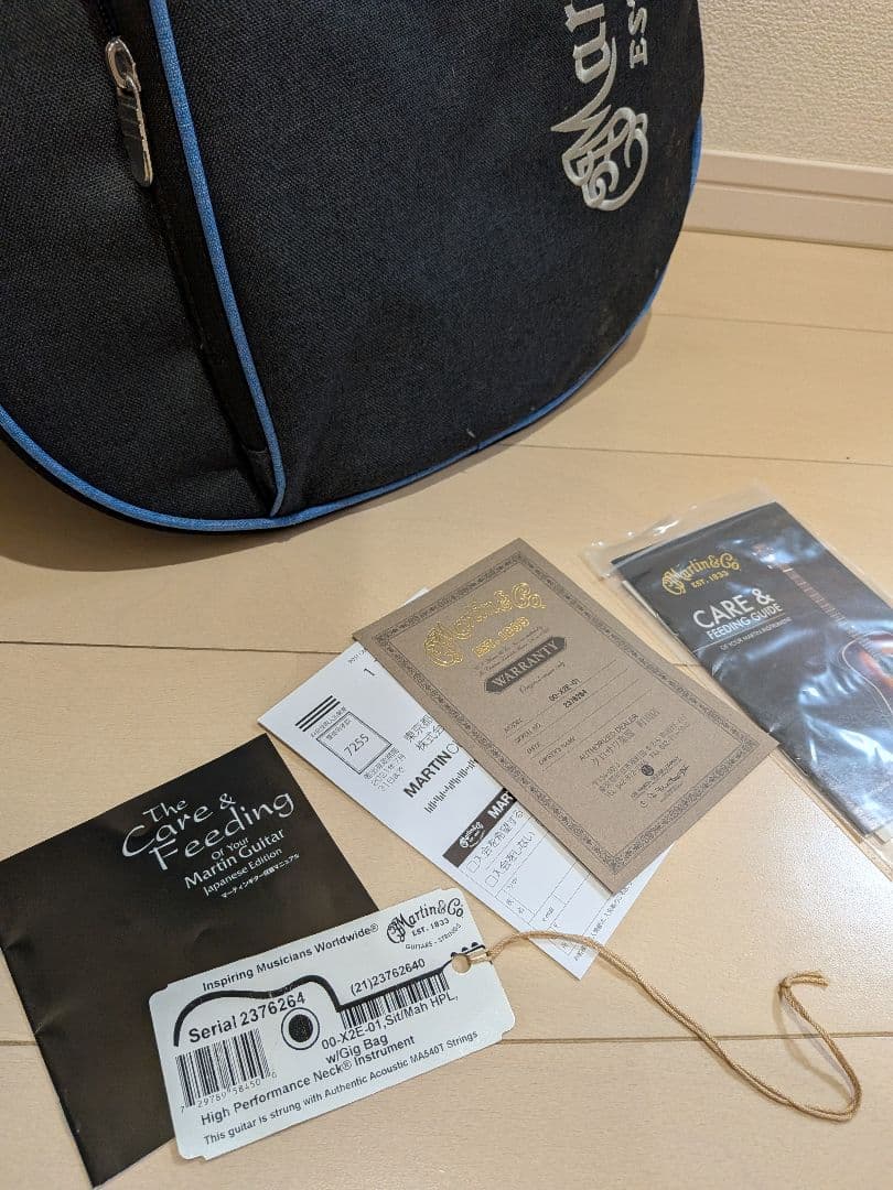 Martinアコースティックギター ケース付き Martin 00-X2E-01