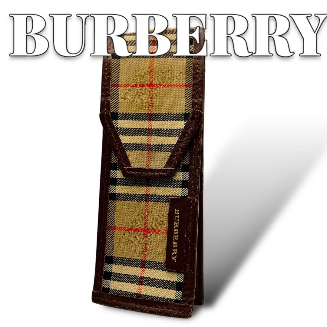 BURBERRY ノバチェック オールドチェック ペンケース 7109