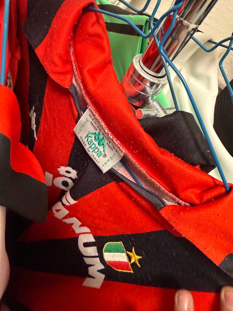 88-89 ミラン　ユニフォーム　長袖　レア　当時物