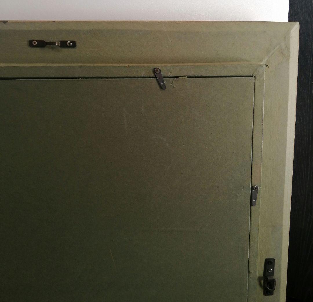 絵画　アクリル絵　キャンバス　額縁 動物　馬　原画