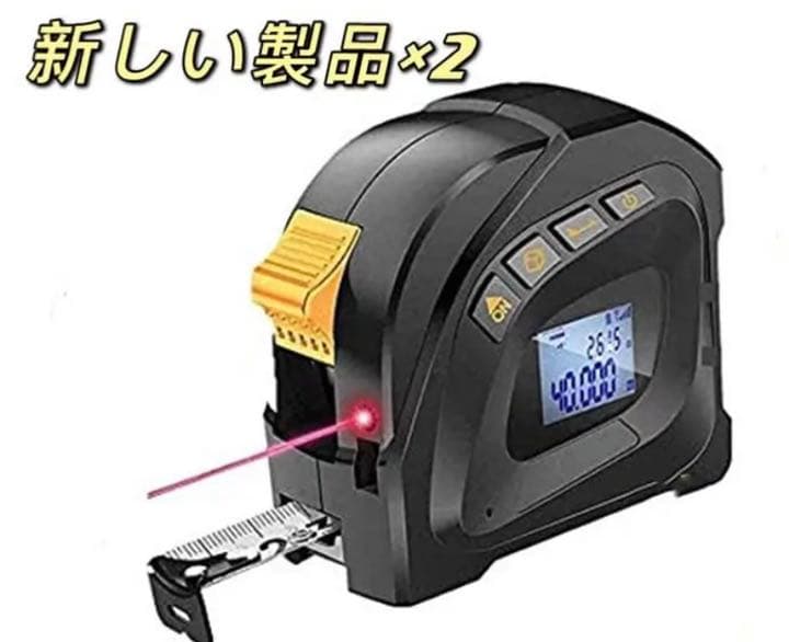 高精度 Convex 卷尺 卷尺 卷尺 距离 测量工具 1台2用 数码 USB