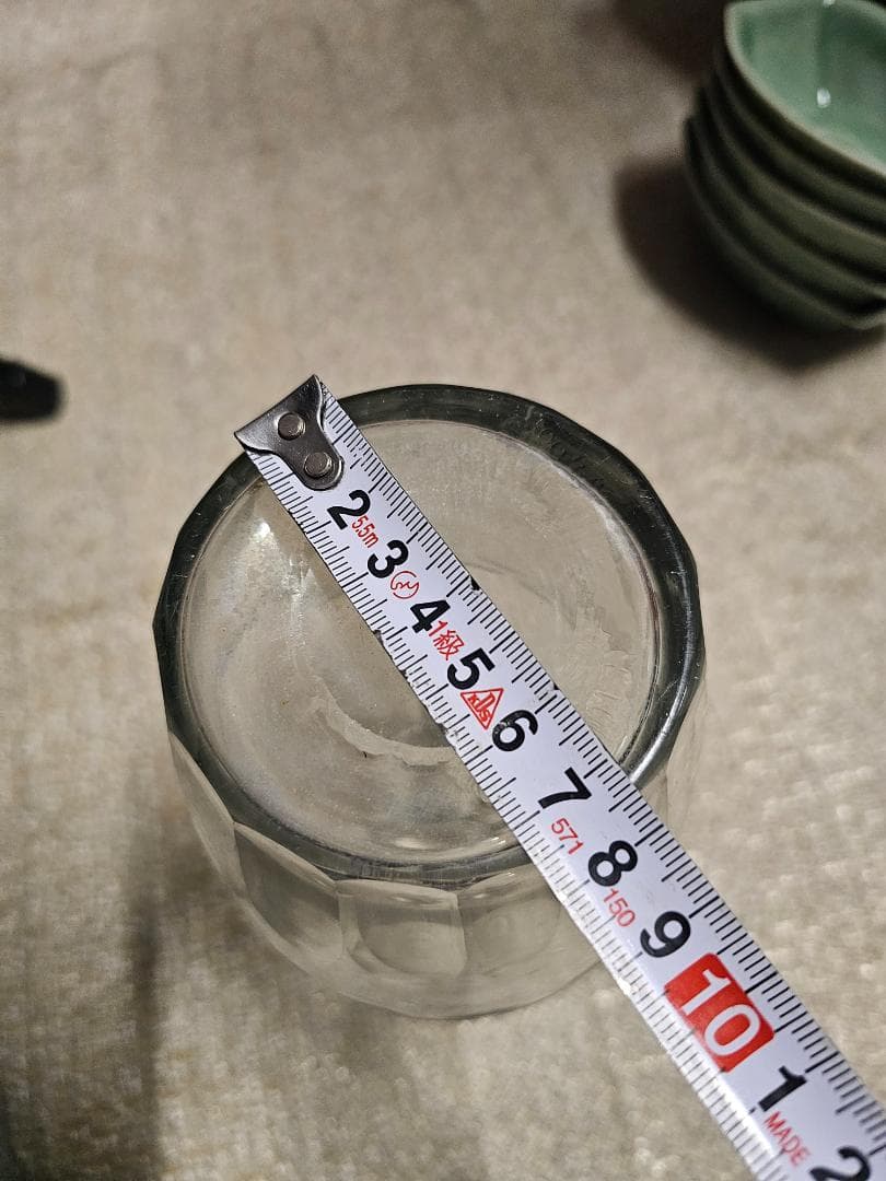 大正から戦前 ウランガラス デキャンタ カットガラス