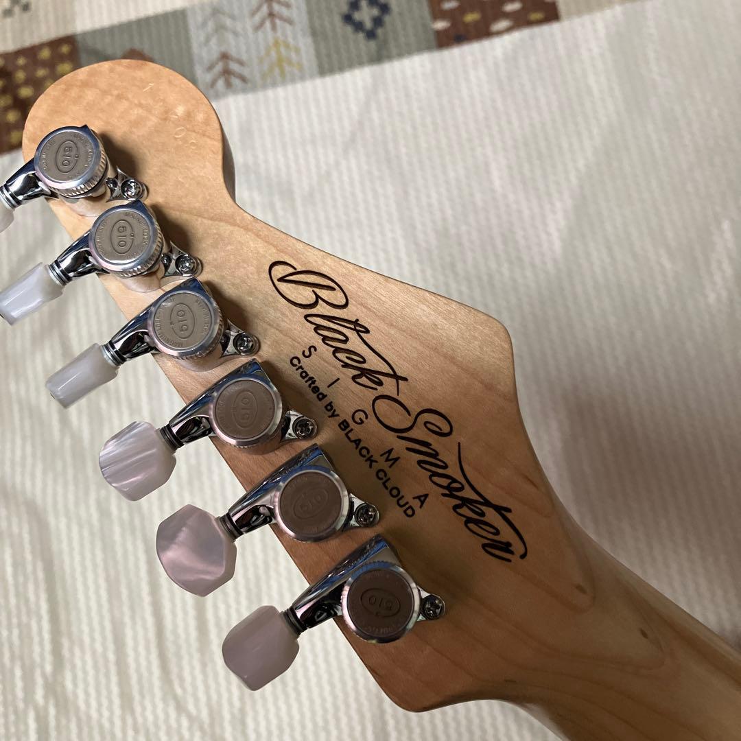 ギター Blacksmoker Sigma Custom black cloud