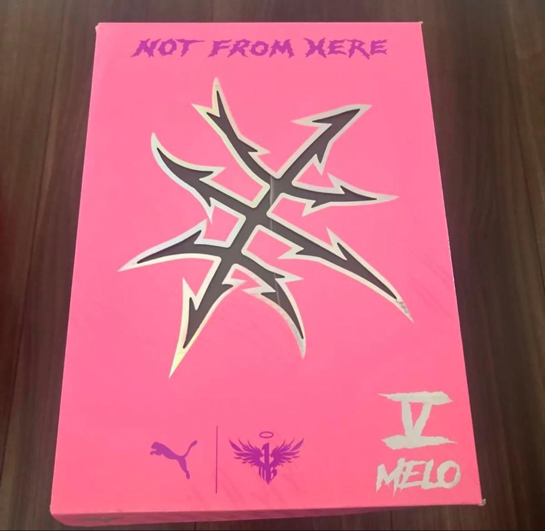 PUMA MB.05 World Tourラメロボール バスケットボールシューズ