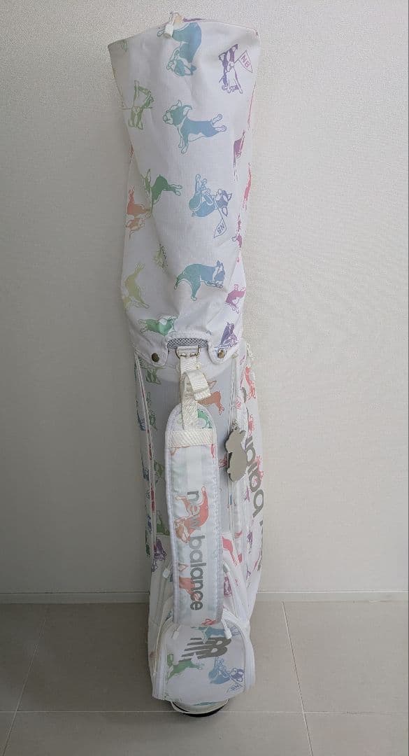 希少 ニューバランス ボストンテリア 軽量 キャディバッグ おまけ付き