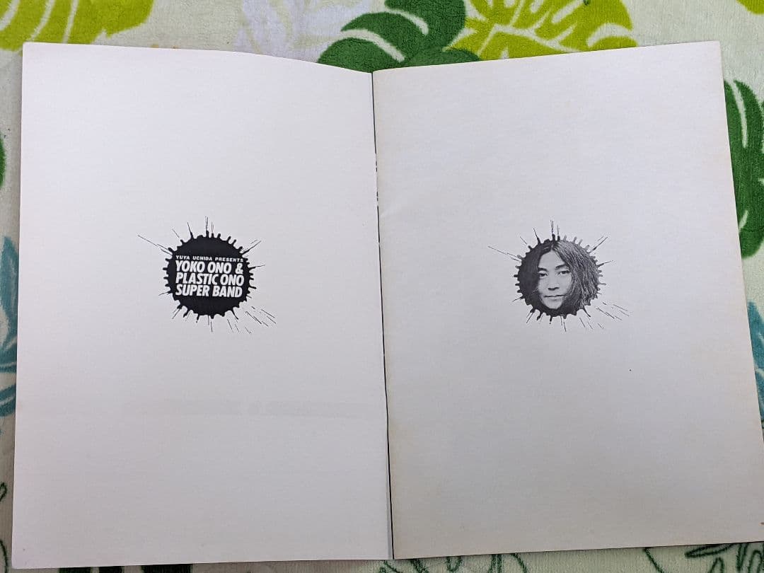 オノヨーコ/YOKO ONO/ツアーパンフレット 1974年