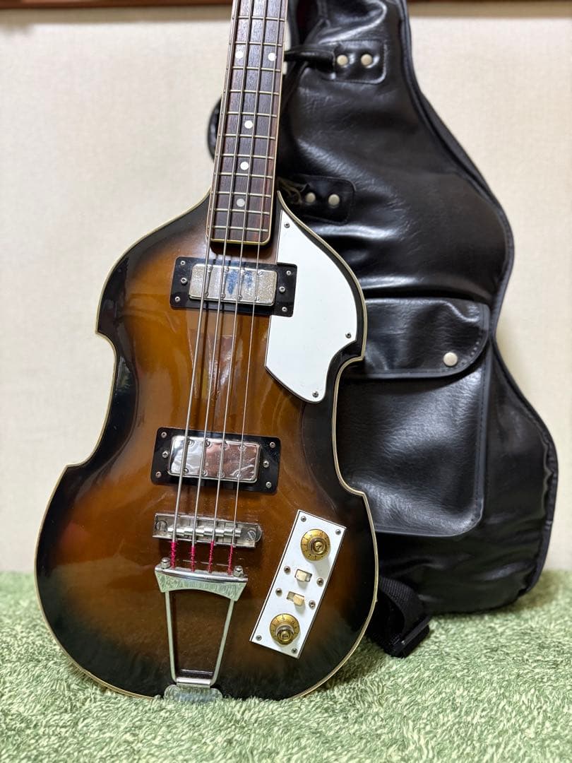 エレキベース【GuyaTone】ケース付き VB-28