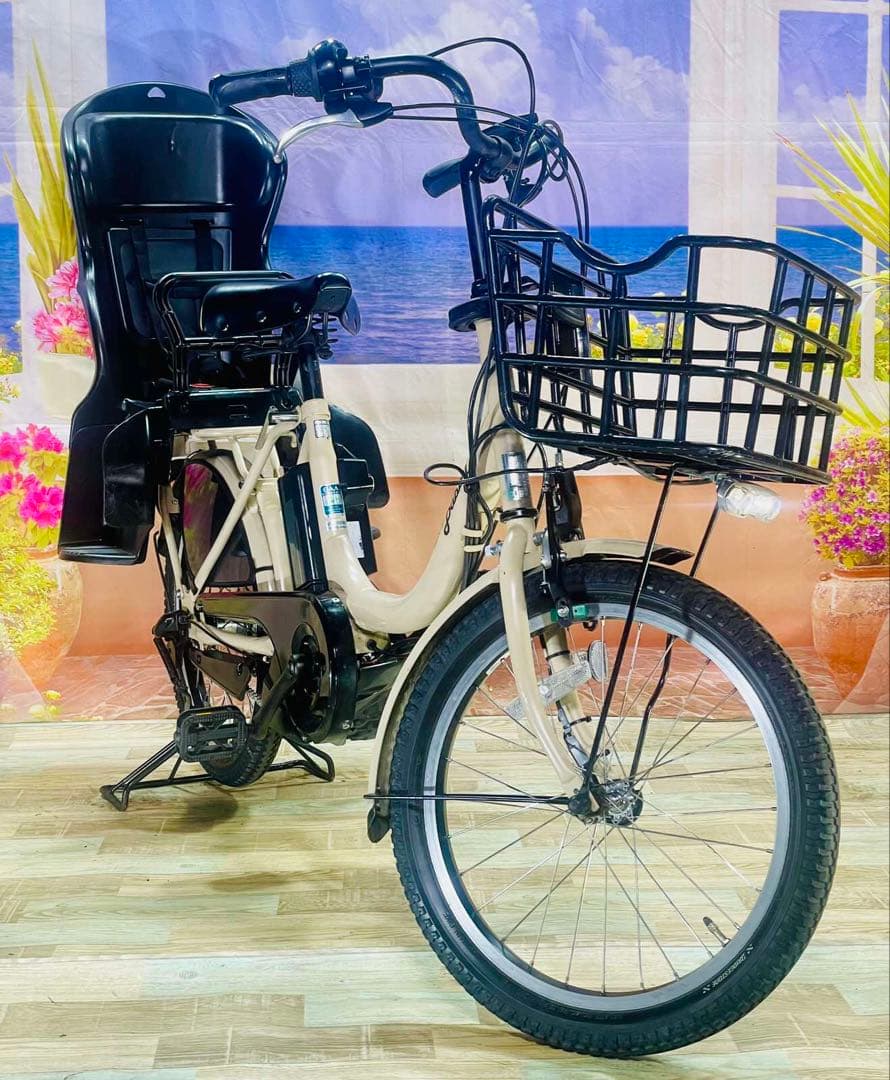 人気モデル！パスバビー12AH⭐️ヤマハ子供乗せ電動アシスト自転車Y3290
