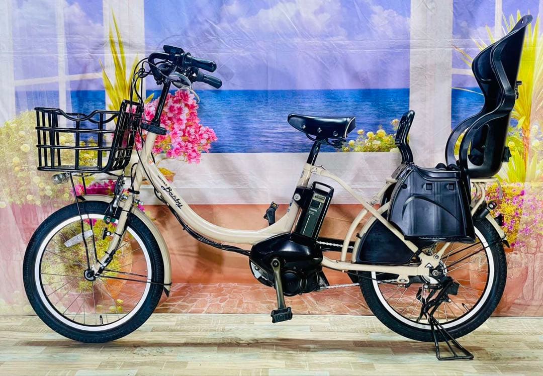 人気モデル！パスバビー12AH⭐️ヤマハ子供乗せ電動アシスト自転車Y3290