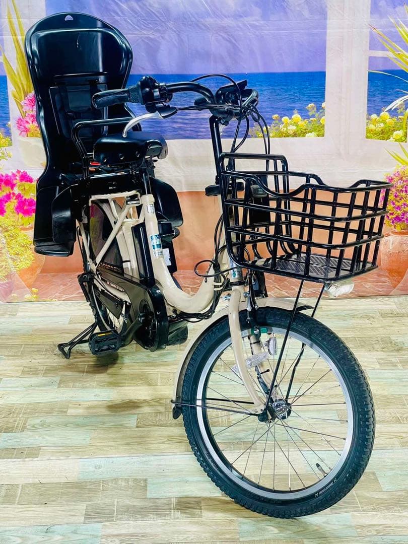 人気モデル！パスバビー12AH⭐️ヤマハ子供乗せ電動アシスト自転車Y3290