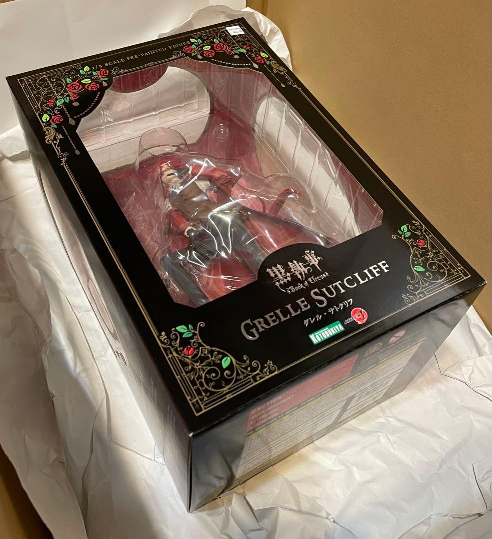 未開封 コトブキヤ ARTFX J 黒執事 グレル 1/8 フィギュア