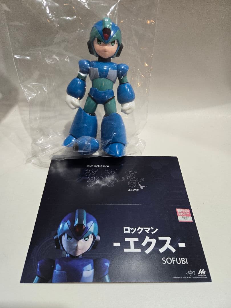 エクス ソフビ　ロックマン　HHC STUDIO　ワンフェス　　ロック