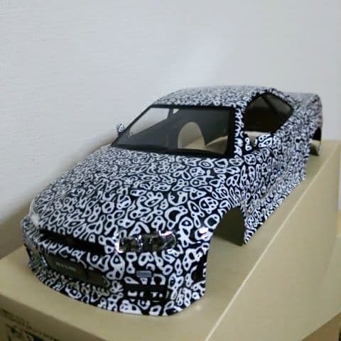 塗装済み タミヤSP.1246 R34GT-R 開発カムフラージュ仕様