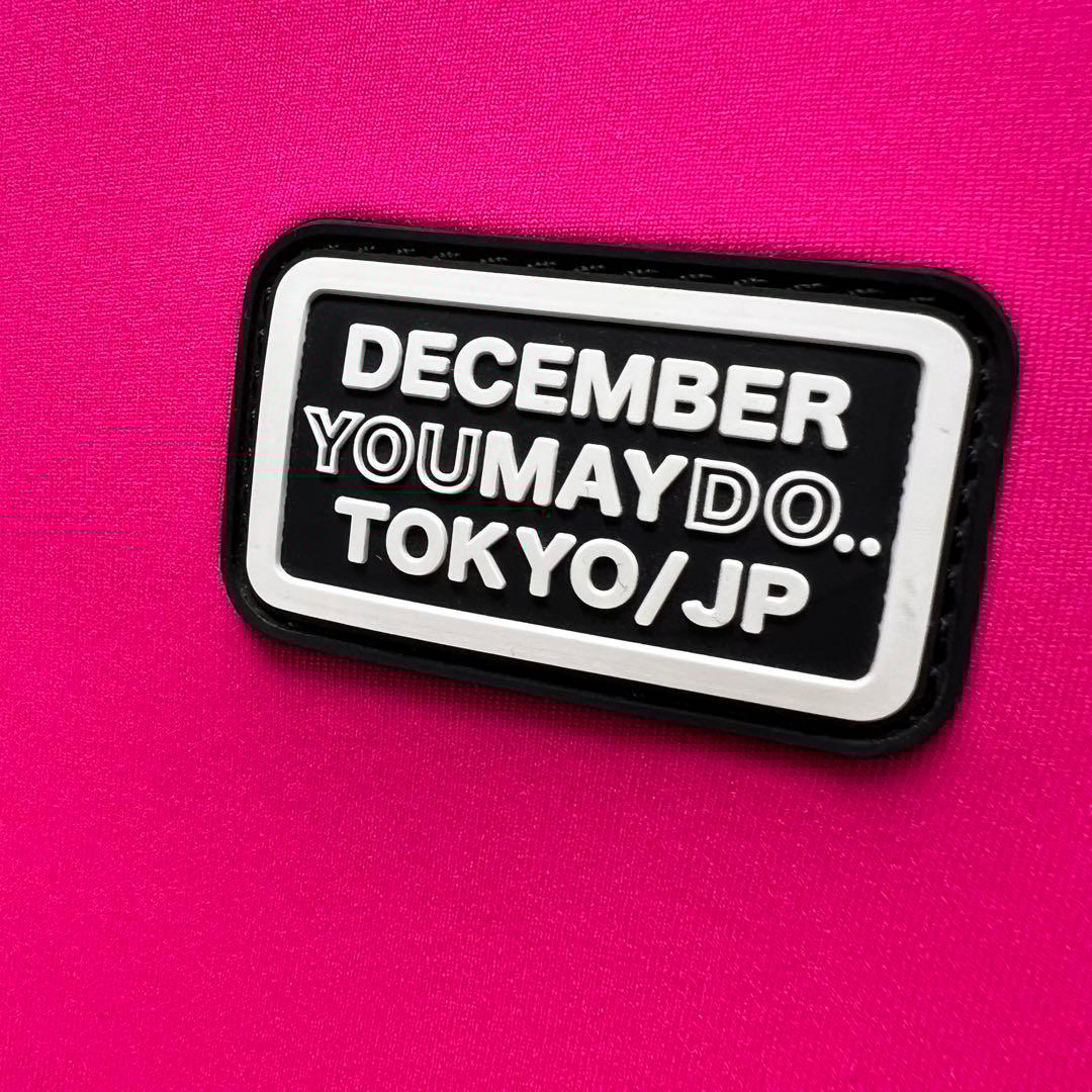 ディセンバーメイ ネオプレーントートバッグ カートバッグ 大容量 ネオン