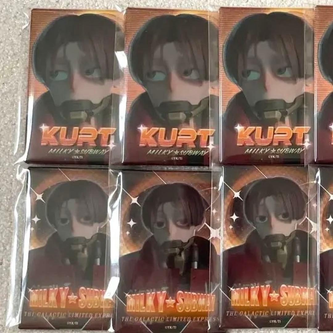 銀河特急ミルキーサブウェイ 各駅停車劇場行き シークレットしかく缶バッジ カート