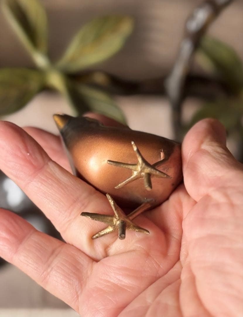 高岡銅器　青銅　ブロンズ　正晴　在銘