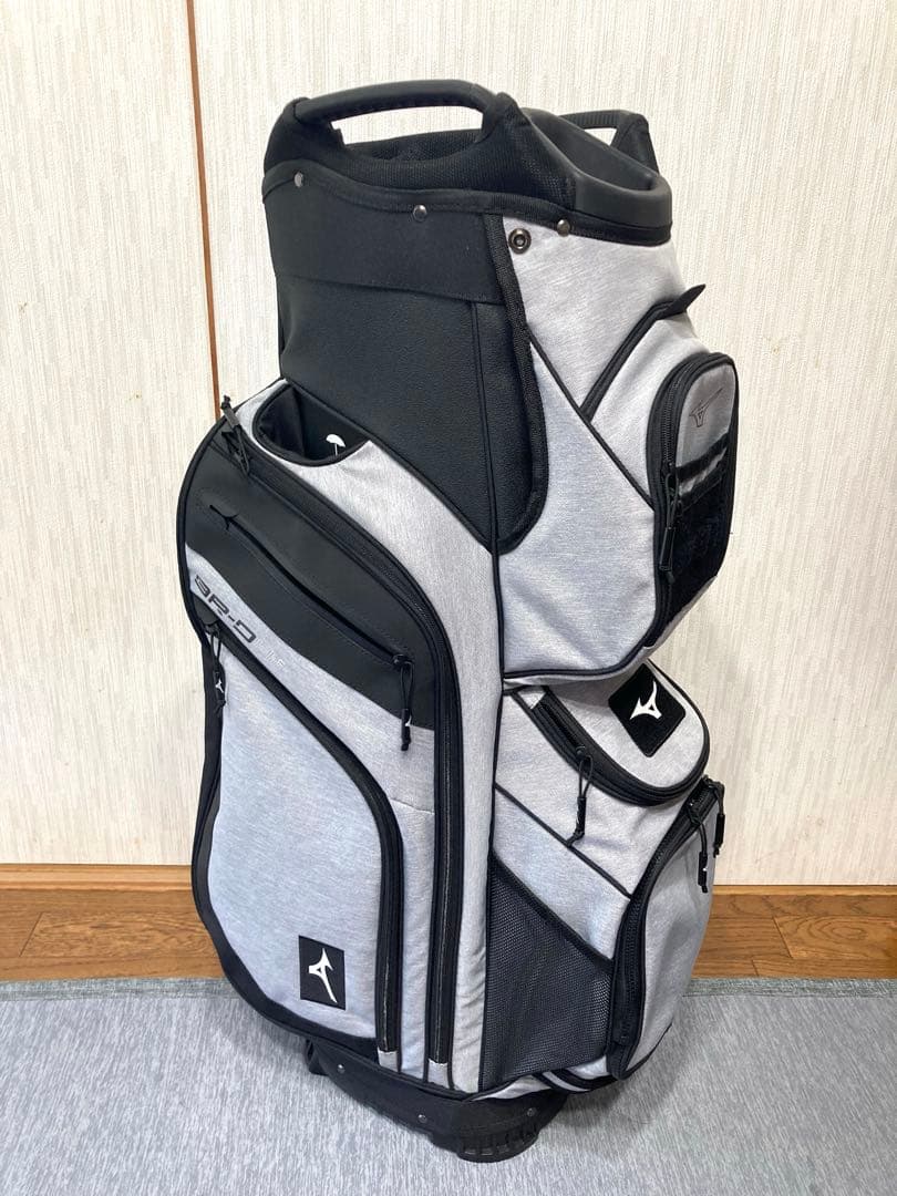 ミズノキャディバッグ グレー ブラック　日本正規品BR-D4e