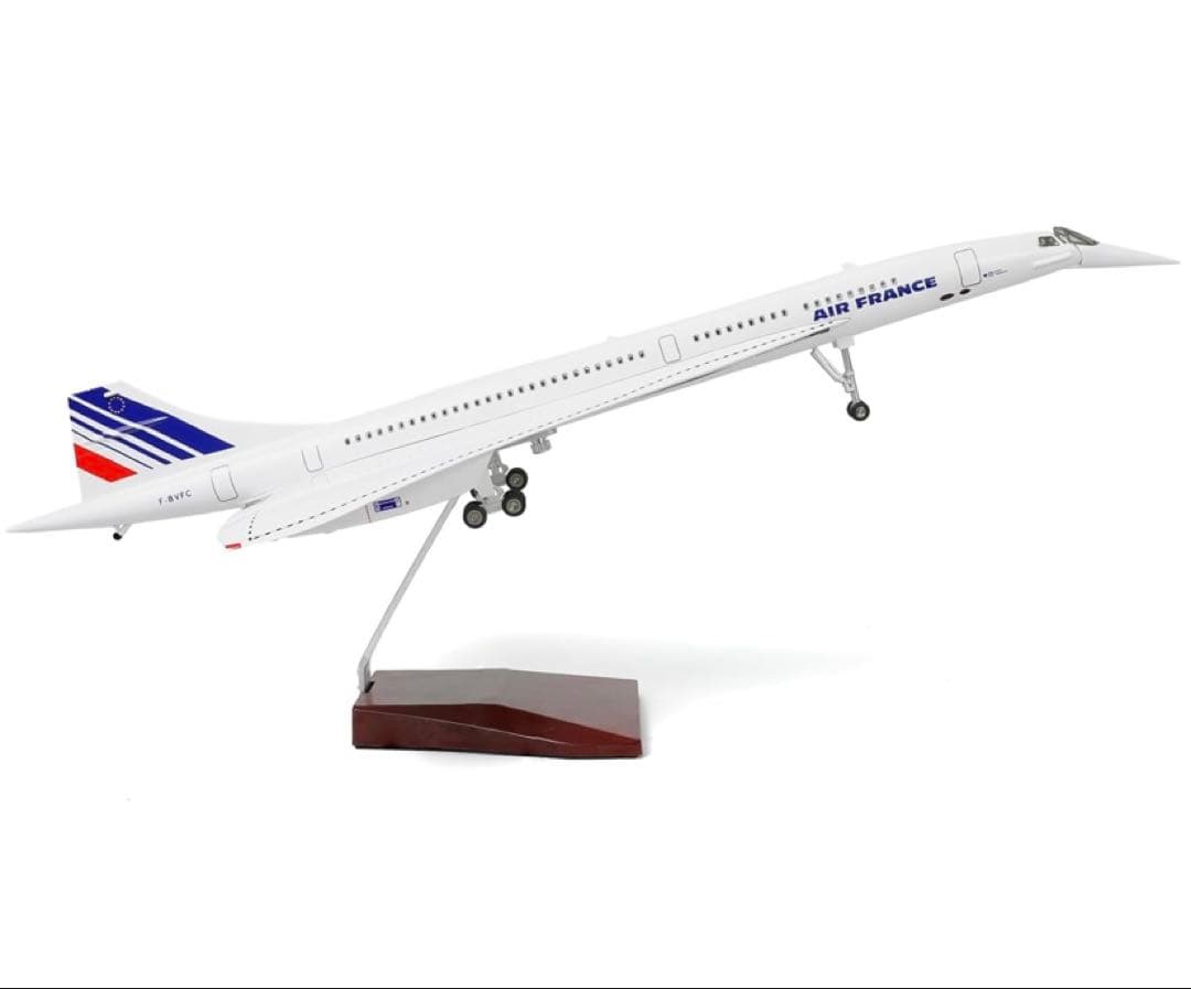 エールフランス　コンコルド ダイキャストレジン モデル　50cm 1/125