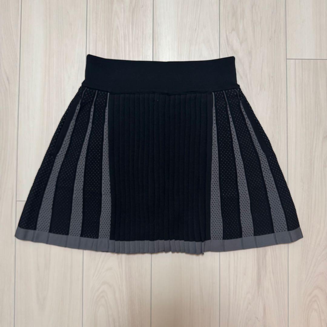 新品 アディダス セットアップ ゴルフウェア プライムニット プリーツスカート