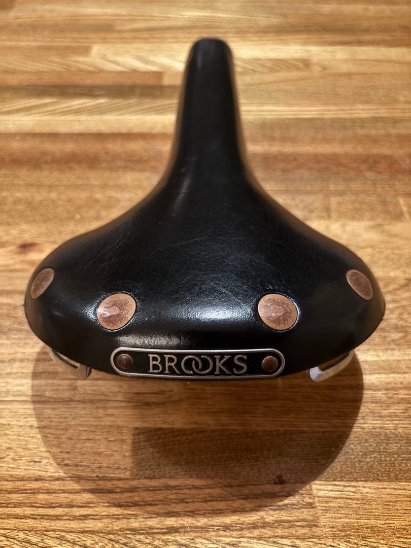 BROOKS swift chrome ブラックレザーサドル