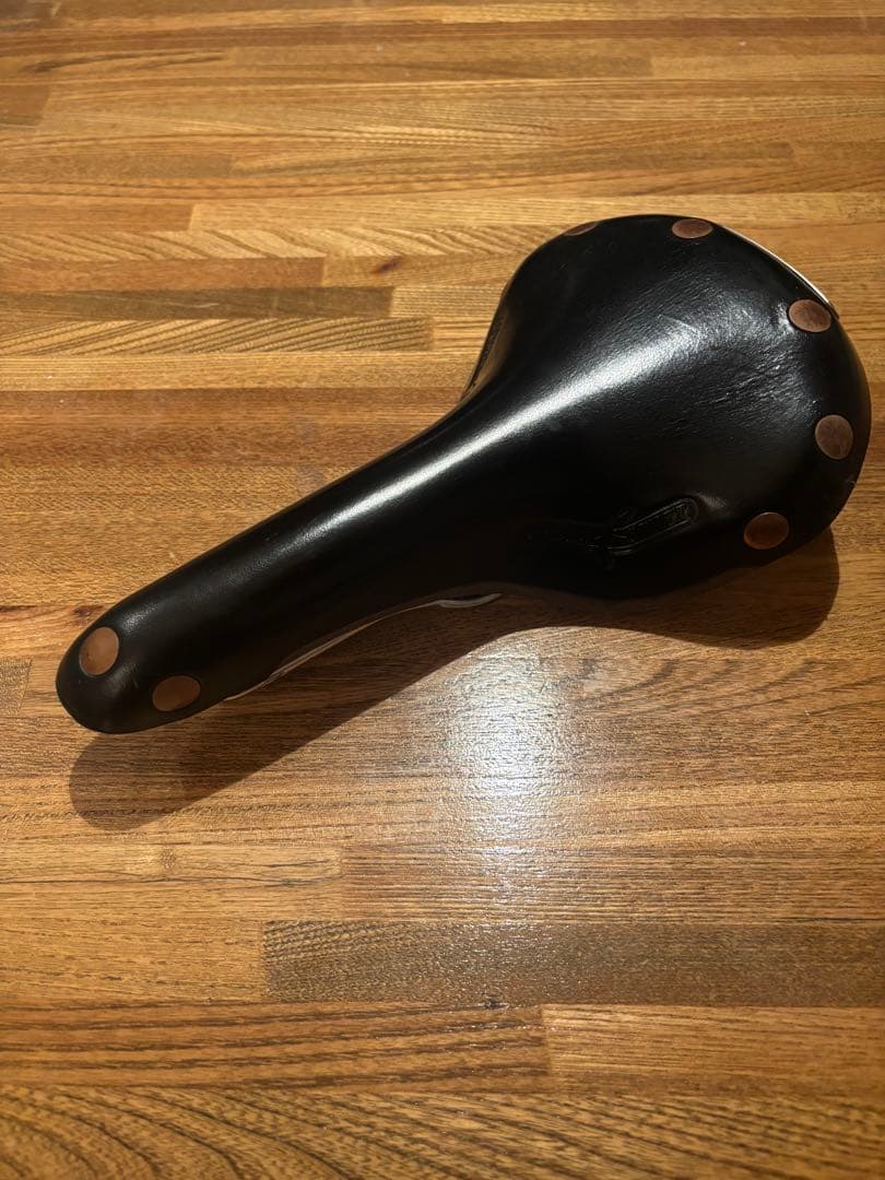 BROOKS swift chrome ブラックレザーサドル