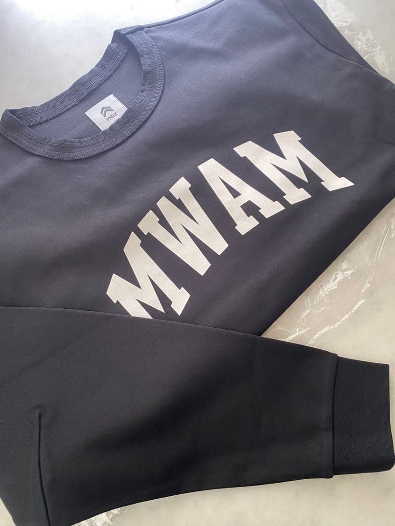 MWAM クルーネックセーター ブラック