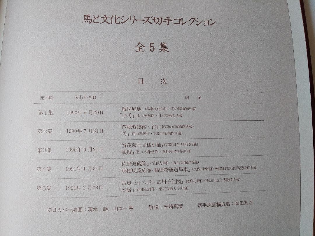 初日カバー マキシマムカード 馬と文化シリーズ切手コレクション 26通 新品