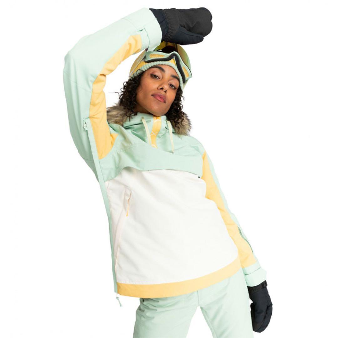 送料無料 新品 ROXY スノボウェア SHELTER JK L GR