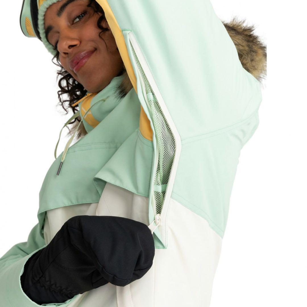 送料無料 新品 ROXY スノボウェア SHELTER JK L GR