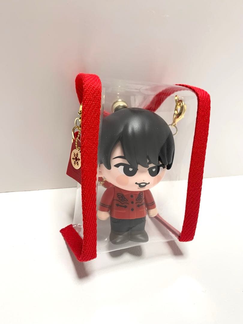 18　すのチルソフビポーチ　赤　Man 宮舘涼太　チルぬい