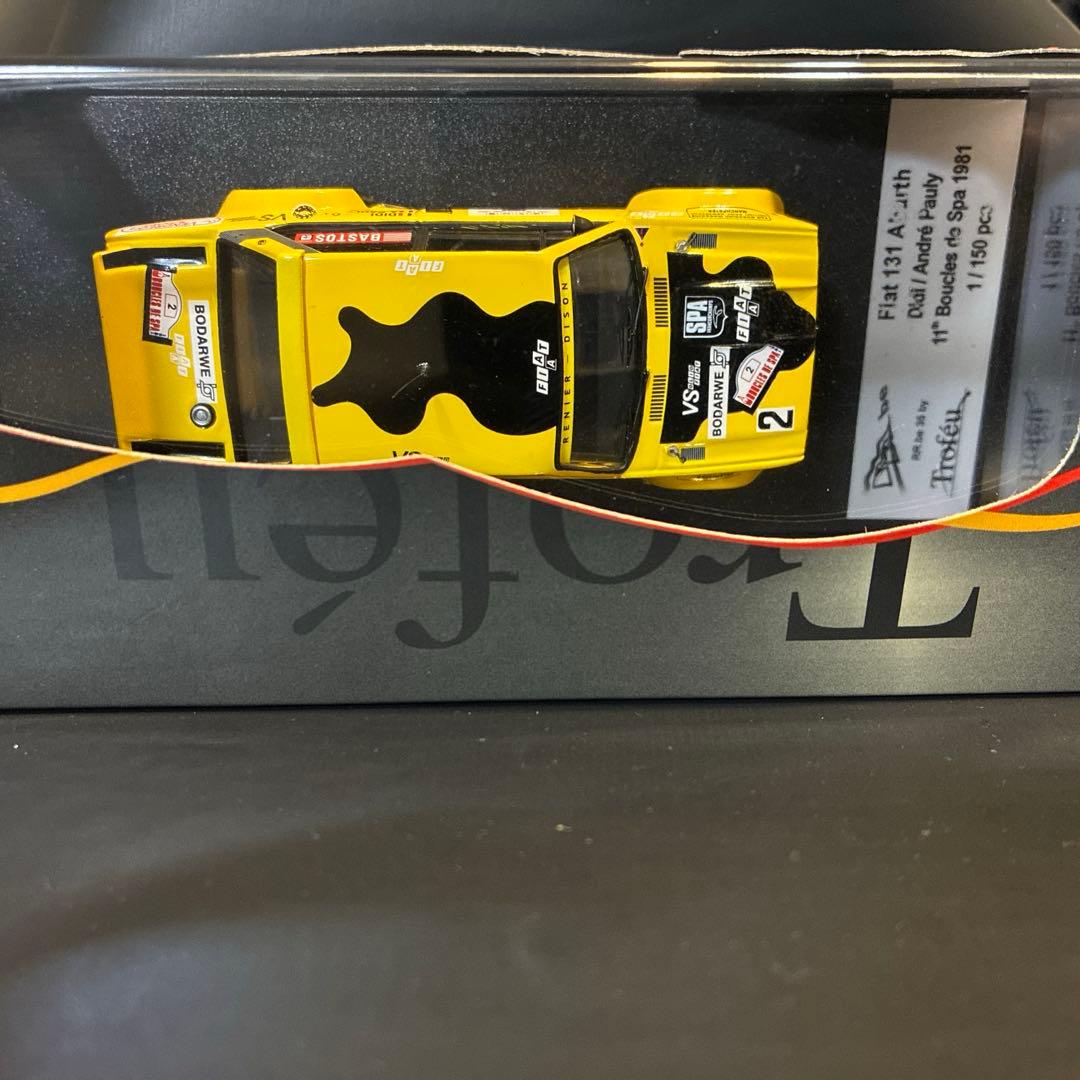 Troféu 1/43 Fiat 131 Abarth #2 1981 150台