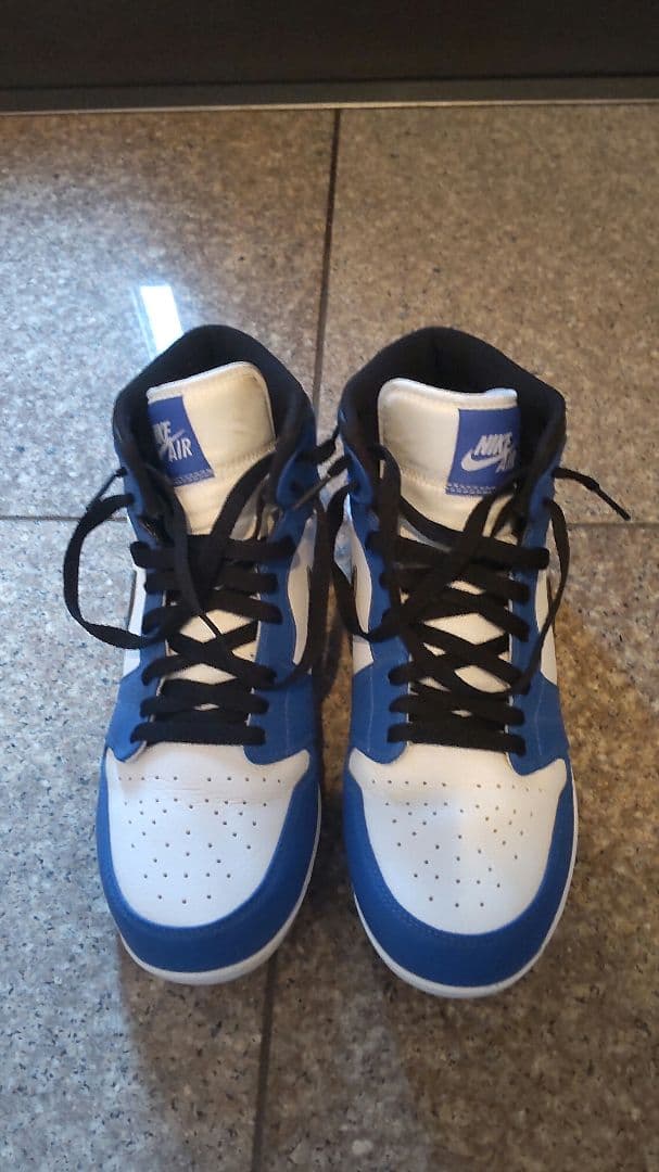 NIKE ナイキ ジョーダン Jordan1 スパイク 野球 ブルー 27