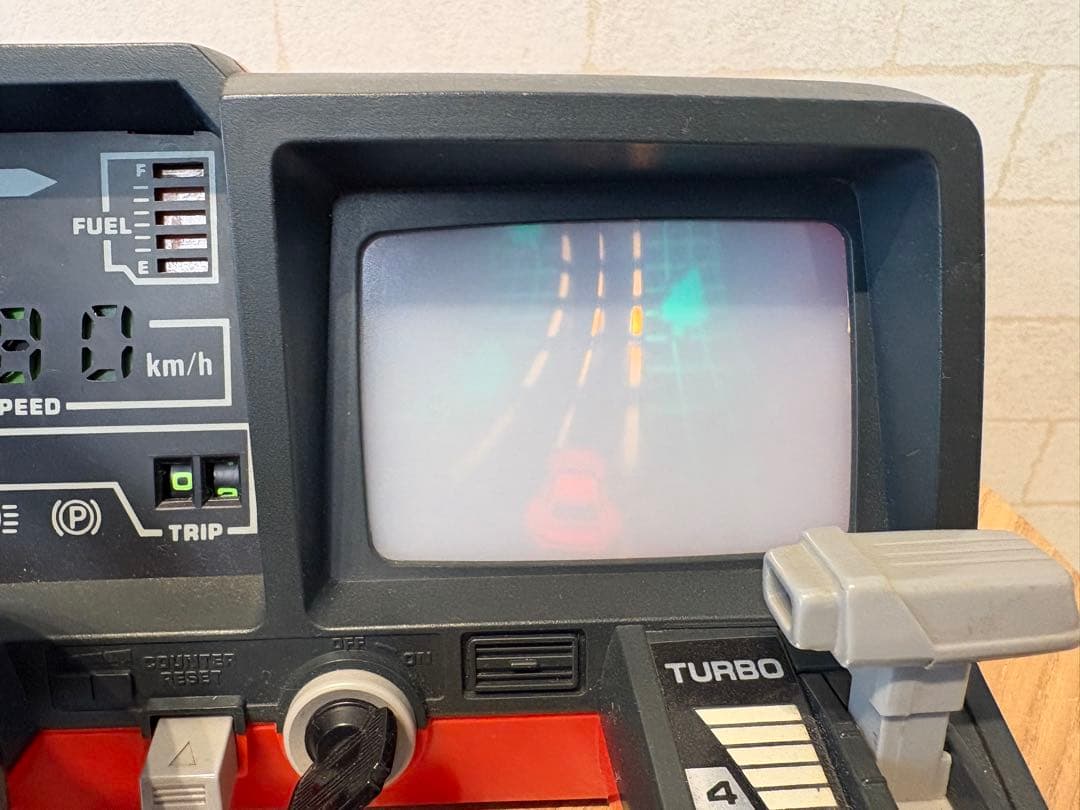 TOMY トミー NEW ドライビングターボ レトロ ゲーム ハンドル操作型玩具