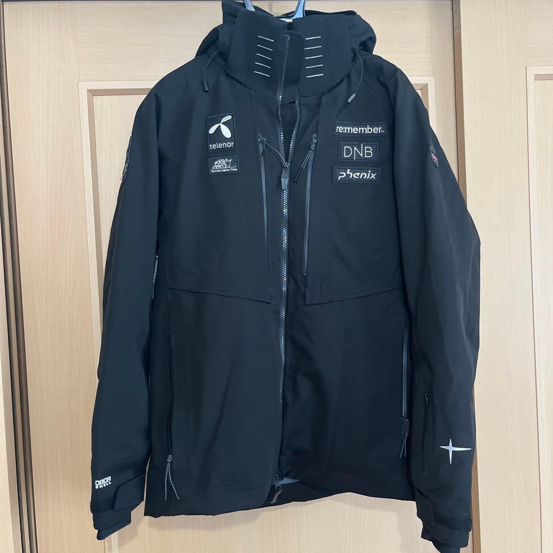 美品⭐︎PHENIX 黒 ウィンタースポーツウェア