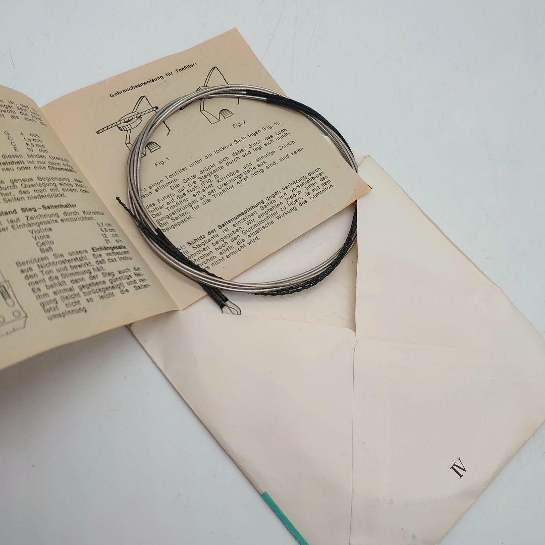 【未使用】Prazisions-Besaitung マンドラ 弦 まとめ売り