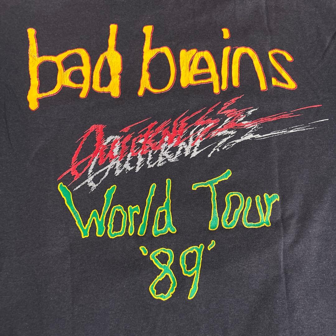 bad brains Tシャツ 89ツアー　Lサイズ ダークグレー
