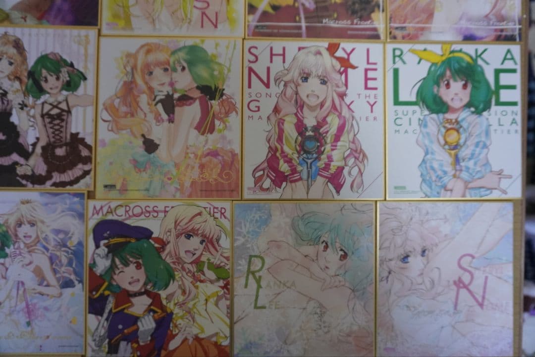 マクロスフロンティア 色紙ART 30枚　セット　ミニ色紙 マクロスF　まとめ