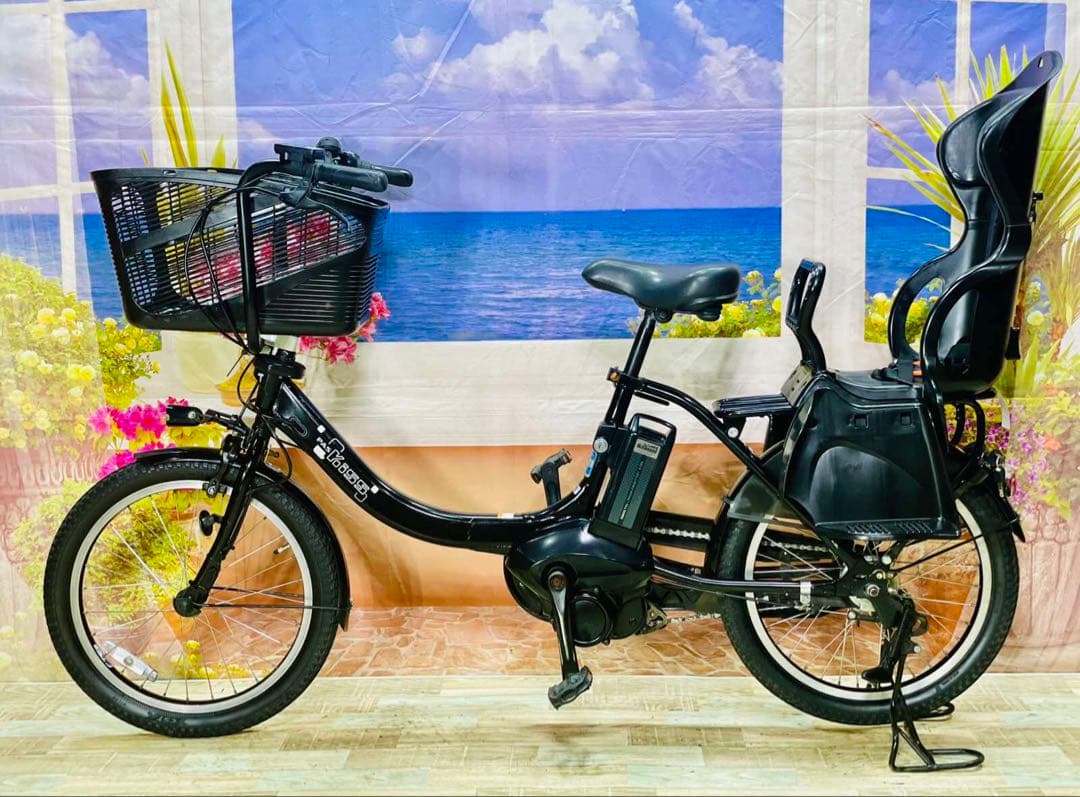 ヤマハ⭐️パスキス！激レアモデル子供乗せ電動アシスト自転車Y2216