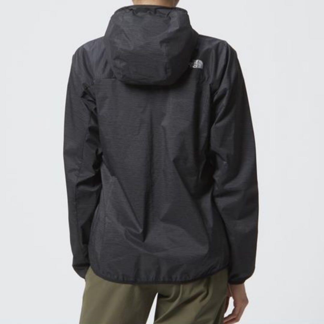 ノースフェイス　スワローテイルベントフーディノベルティ　S（レディース）グレー