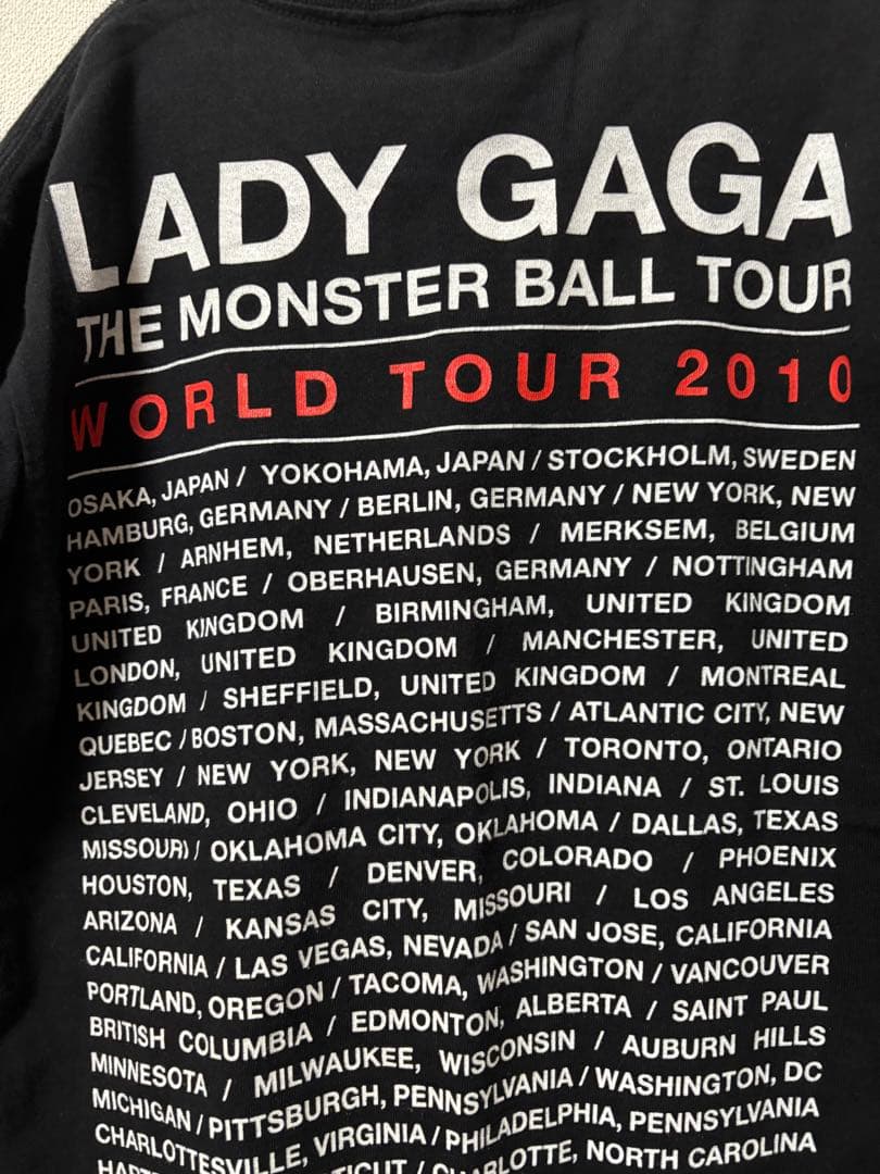 LADY GAGA MONSTER BALL TOUR Tシャツ
