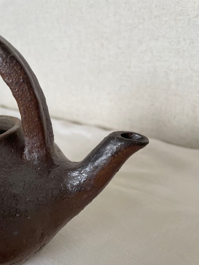 國吉清尚 作　焼締 土瓶