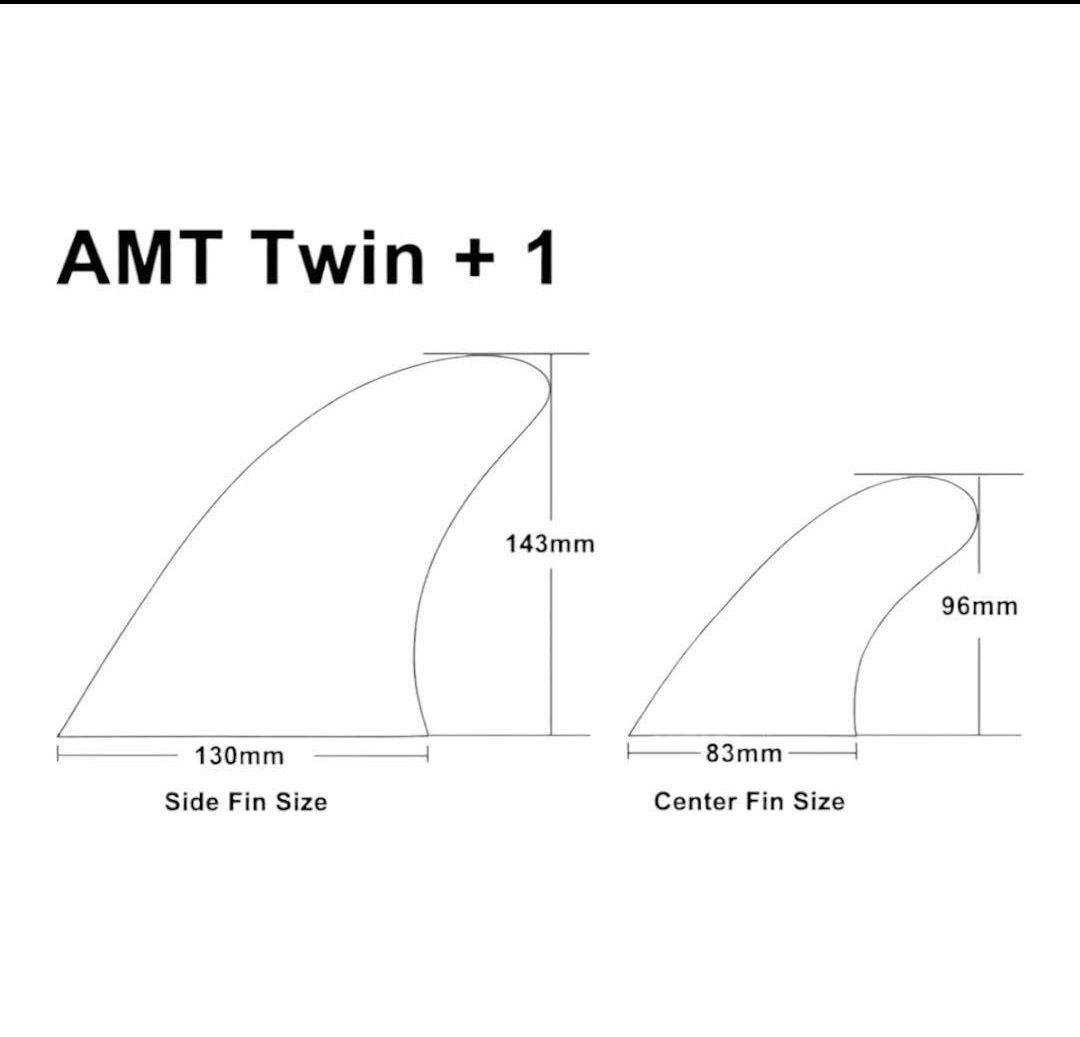 新品　FCS2 2+1 CI AMT フィン　ツインスタビ