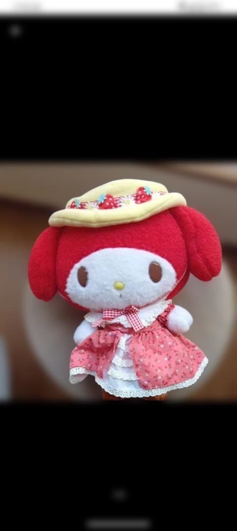 今月いっぱい出品　マイメロ　バースデードールアカメロ　 （新品　タグ無し）