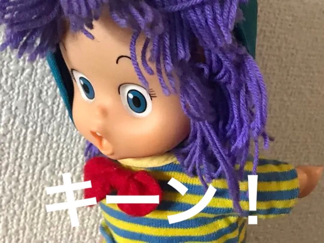 昭和レトロ　鳥山明先生　刻印入り　当時物　アラレちゃん人形　ポピー社